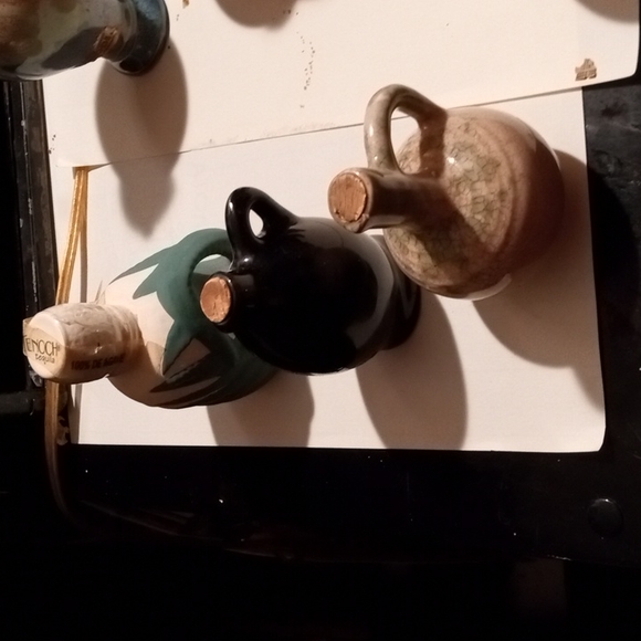 Variety Kitchen Antique Prohibition Empty Liqueur Ceramic Jugs With